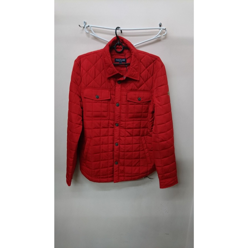 Jacket Men's Red EUC Quilted